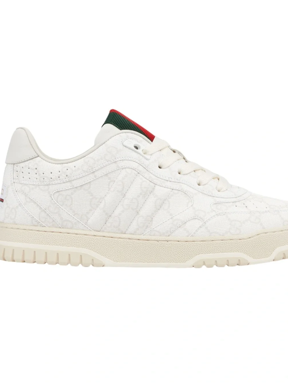 GUCCI Men's Re-Web White/Beige GG Canvas Sneaker Size 10.5 (US) NIB 816665